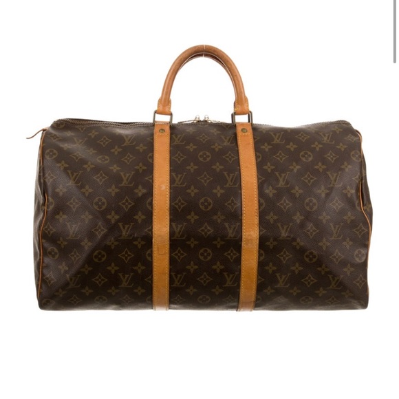 Authentic Louis Vuitton Monogram Keepall 50 - Picture 1 of 3